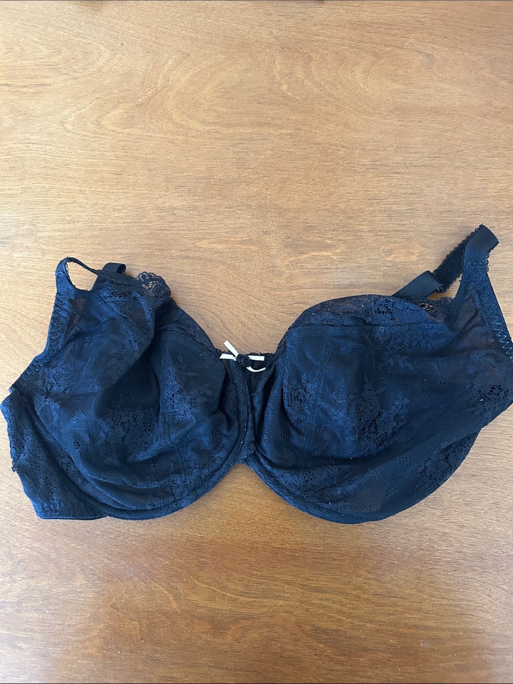 Marks & Spencer Black Lace Full-Cup Underwire Bra